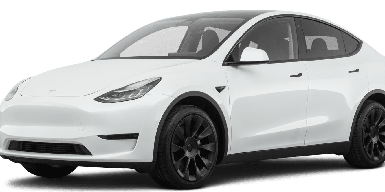 TESLA MODEL Y 2020 5YJYGDEE4LF037908 image